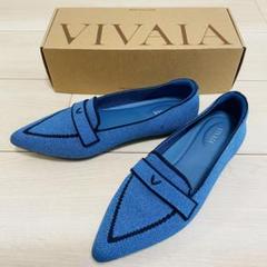 新品VIVAIA ヒョウ柄 フラットシューズ 37.5