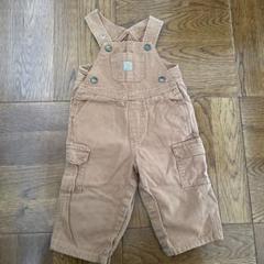 carhartt ベージュオーバーオール 9M