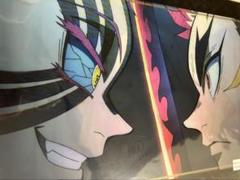 鬼滅の刃　猗窩座　煉獄　クリアファイル　ダイニング　無限列車　ufotable