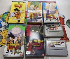 スーパーファミコンソフト7本セット ドラゴンボールZまとめ売り　超武闘伝、悟空伝