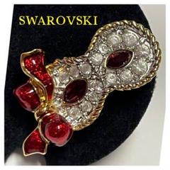 未使用級　スワロフスキーSWAROVSKI　クリスタル　ピンブローチ　ポリー 未使用級 スワロフスキーSWAROVSKI クリスタル ピンブローチ ポリー