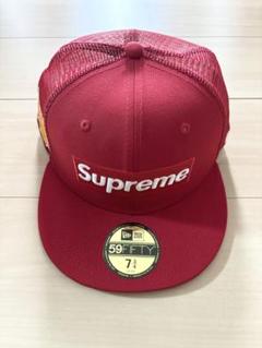 シュプリーム　Box Logo Mesh Back New Era　赤3/4のサムネイル