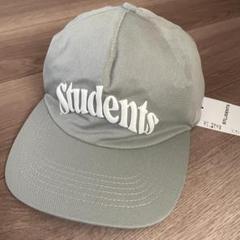 新品 STUDENTS Golf スコアラーキャップ ゴルフキャップ グレー