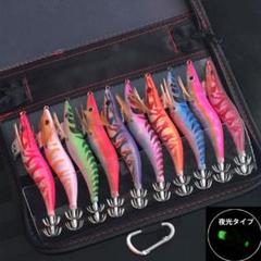 大人気◎ エギング 10本セット ケース付き 3.5号