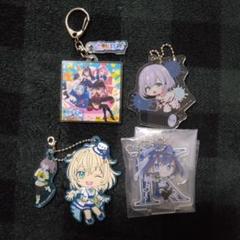六 ホロライブ アクリルキーホルダー ラバーキーホルダー まとめ売り 5個セット