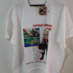 僕のヒーローアカデミア　Tシャツ　かっちゃん　デク　３XＬ　ホワイト　ユニクロ