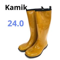 【未使用】Kamik レインブーツ　スノーブーツ　カナダ製