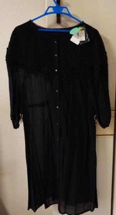 #フランシュリッペ#ワンピース#ビーズ#レース#７部袖#新品#Ｆ フランシュリッペ#ワンピース#ビーズ#レース#7部袖#新品#F