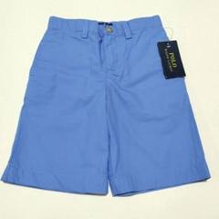 新品未使用　タグ付き　ポロラルフローレン　ハーフパンツ　青　120