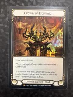 FaB フレッシュ&ブラッド Crown of Dominion 英語RF FaB フレッシュ&ブラッド Crown of Dominion 英語RF - メルカリ