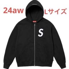 Supreme S Logo Zip Up Hooded Sweatshirt