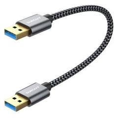 USB 3.0 ケーブル 0.3M タイプAオス タイプAオス USBケーブル