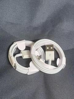 2本1m iPhone 充電器ライトニングケーブル Apple純正品質A1857