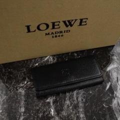 良品‼️ LOEWE ♡ ロエベ ユニセックス ヴィンテージ レザー キー