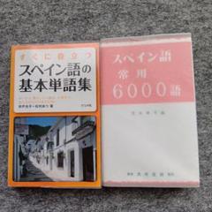 スペイン語常用6000語 スペイン語の基本単語集 二冊セット