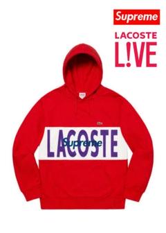 【美品✨】シュプリーム×ラコステ コラボパーカー 入手困難完売モデル ネイビーM Supreme×マルジェラコラボ☆入手困難☆ ボックスロゴ フーディ