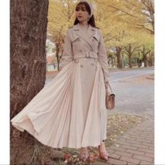 eimyistoireベージュ ロングコート ♡新品未使用タグ付♡ イエベ服 ロングトレンチコート（イエベ春向け・イエベ秋向け