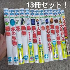 小学館の図鑑NEO植物花動物鳥星座人間魚化石恐竜飼育生物