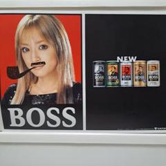 浜崎あゆみ BOSS コラボ レア‼️ Bibian 比比昂 - 浜崎あゆみ BOSS ポスター レア 非売品 ボス
