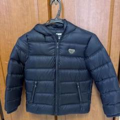 ARMANI JUNIOR 8A 130cm ネイビーダウンコート