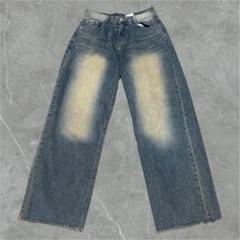 No.9783 west VTG wide denim PT