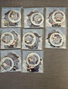 原神中国限定甘雨銀行コラボ表情缶バッジ8個セット