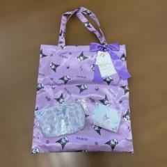 【新品未使用品】Sanrio クロミ バッグ ポーチ ウォレット３点セット