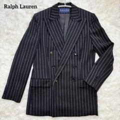 【極美品】ポロラルフローレン テーラードジャケット ストライプ 1B ハンガー付 2025年最新】Ralph Lauren メンズ テーラードジャケットの人気
