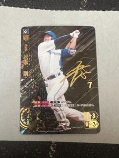 松本剛　ssp サイン　箔押し　ドリームオーダー ドリームオーダー 松本剛 SSP 金箔サインカード プロ野球カード