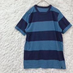 Tシャツ ボーダー メンズ 半袖 綿100% M トップス