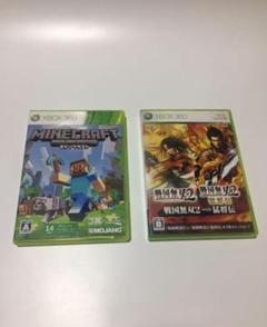 xbox360 マインクラフト & 戦国無双2 with 猛将伝