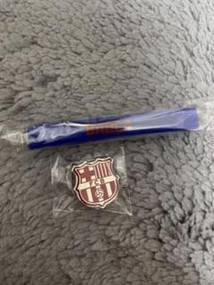 FCバルセロナ ピンバッジ　ラバーバンド