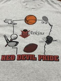最終値下 90s vintage "Atkins" RED DEVIL Tee