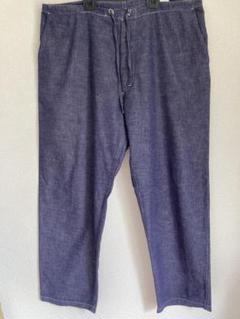 20SS COMOLI ダンガリー ドローストリングパンツ - メルカリ