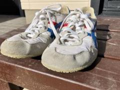Onitsuka Tiger スポーツシューズ 白/青/赤 オニツカタイガー