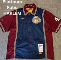 00s初期 Platinum Fubu フットボールゲームシャツ HARLEM 2025年最新】Platinum fubu ゲームシャツの人気アイテム - メルカリ