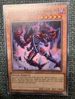 遊戯王　E-HERO シニスターネクロム　ノーマル　英語