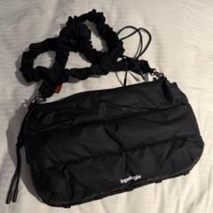 topologie 黒 ボトルサコッシュ ラージ Bottle Sacoche Large ボトルサコッシュ ラージ / Black (Tech