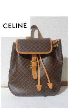 CELINE レディース マカダム柄 リュックサック