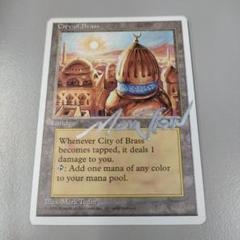 MTG 真鍮の都 クロニクル 英語 サインド まあまあ綺麗 D - メルカリ