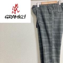 【良好】GRAMiCCi グラミチ　チェック　長ズボン　グレー　L