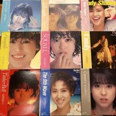 帯付 LP 松田聖子 9枚セット 状態良好