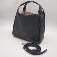 現行/美品 ケイトスペード ノット ミディアムトート 2層 ブラック シボ革 現行/美品 ケイトスペード ノット ミディアムトート 2層
