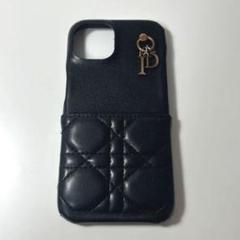 【箱アリ】Dior レディディオール iPhone13 ケース ブラック 黒 DIOR | スマートフォンケース＆アクセサリー | ディオール公式