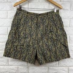 old GAP オールドギャップ ペイズリー 総柄 ショーツ 90s
