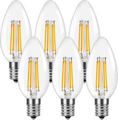 Lepro LED電球 E17 全方向 40W形電球色 シャンデリア6個パック