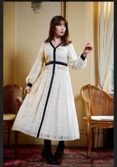 ワンピース Her lip to Nottingham Lace Long Dress 2025年最新】nottingham lace long dressの人気アイテム - メルカリ