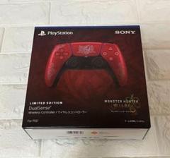 【未使用品・極美品】PS5 コントローラー モンハンワイルズ 本体デュアルセンス