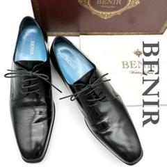 美品 BENIRベニル ブライダルシューズ　プレーントゥ　本革　26 冠婚葬祭 Satin / Open Toe / 12cm / WH 【0121 WH】 – BENIR