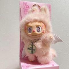 海外限定・即日発送】ZIMOMO LABUBUぬいぐるみ ピンクデビル
